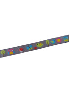 Webband 12mm Meterware Vogelgezwitscher