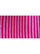 Frotteestoff Meterware Bambus-Baumwolle Pink Stripes