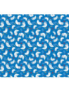 Flanellstoff Meterware Ahoy Matey Seagulls *Reststück* 85 cm