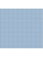 Baumwollstoff Meterware Hope Chest Blau-Weiß